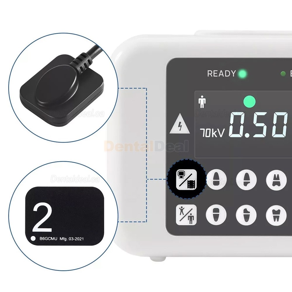 RAY-121 Digital Handheld Dental X-ray Machine Portable Dental Xray Imaging Unit